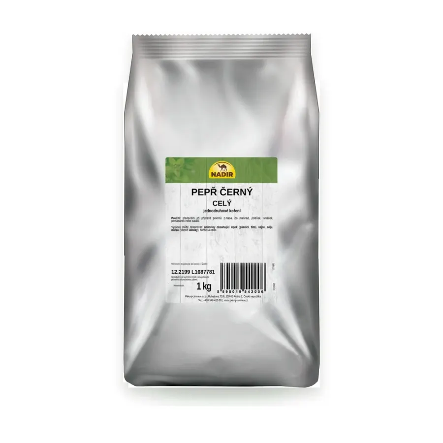 Pepř černý celý 1 kg