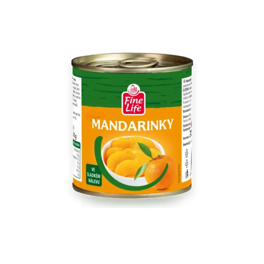 Turecké mandarinky 314 ml, kompot