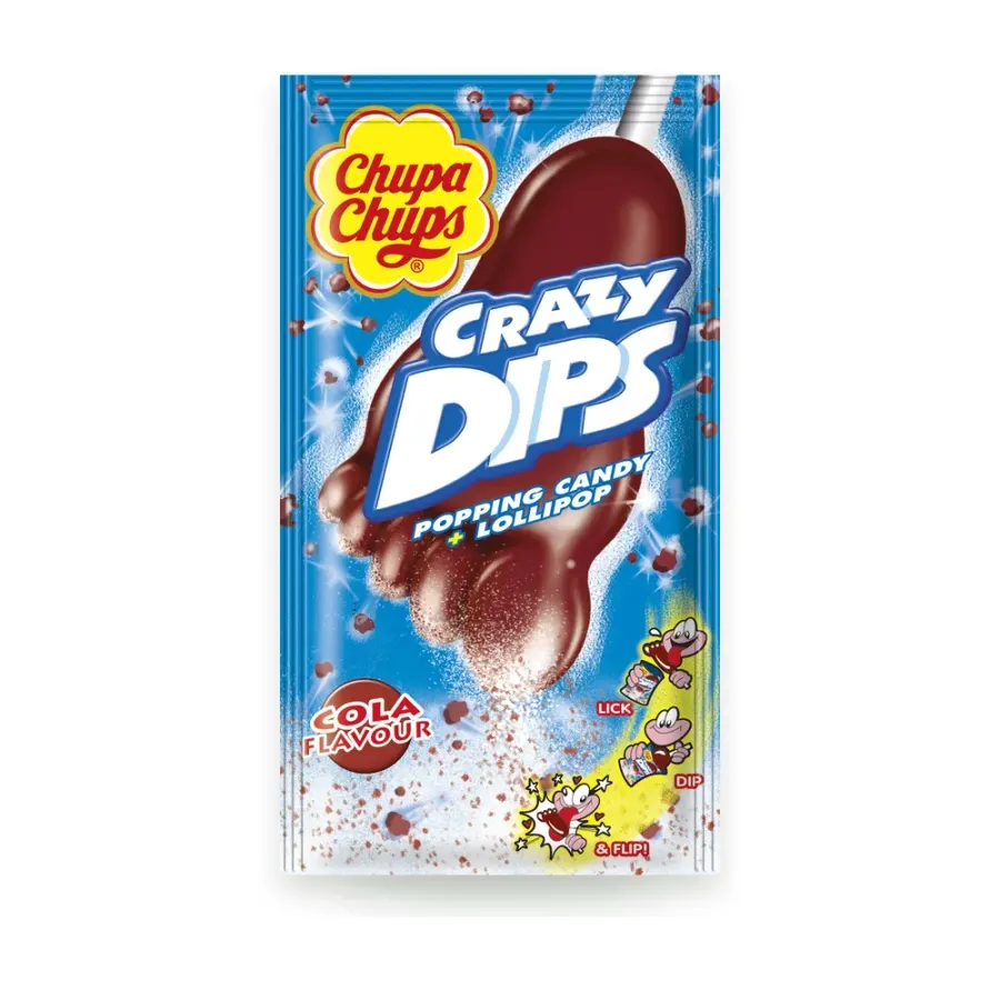 Crazy Dips Cola lízátko 14 g