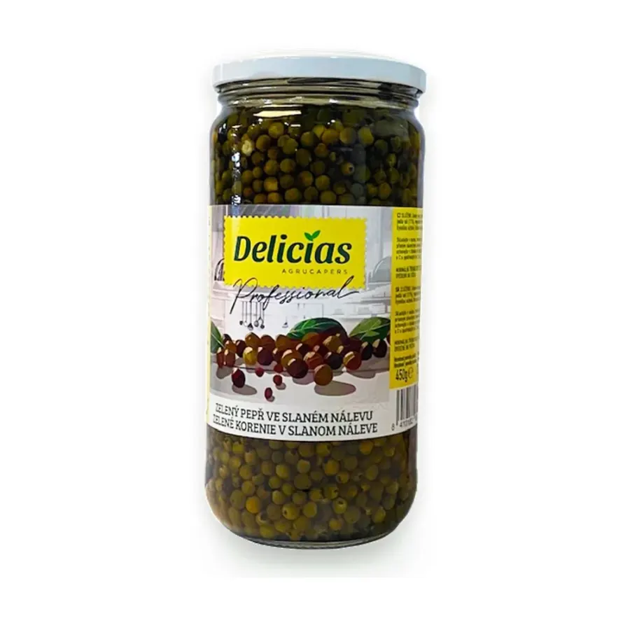 Pepř zelený v nálevu 720 g