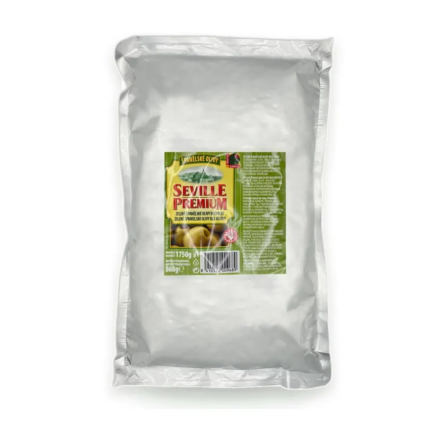 Olivy zelené bez pecky 1750 g