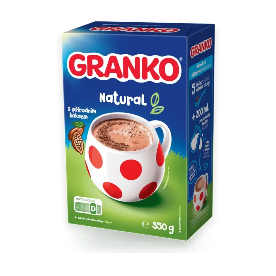 Granko Natural instantní kakaový nápoj 350 g