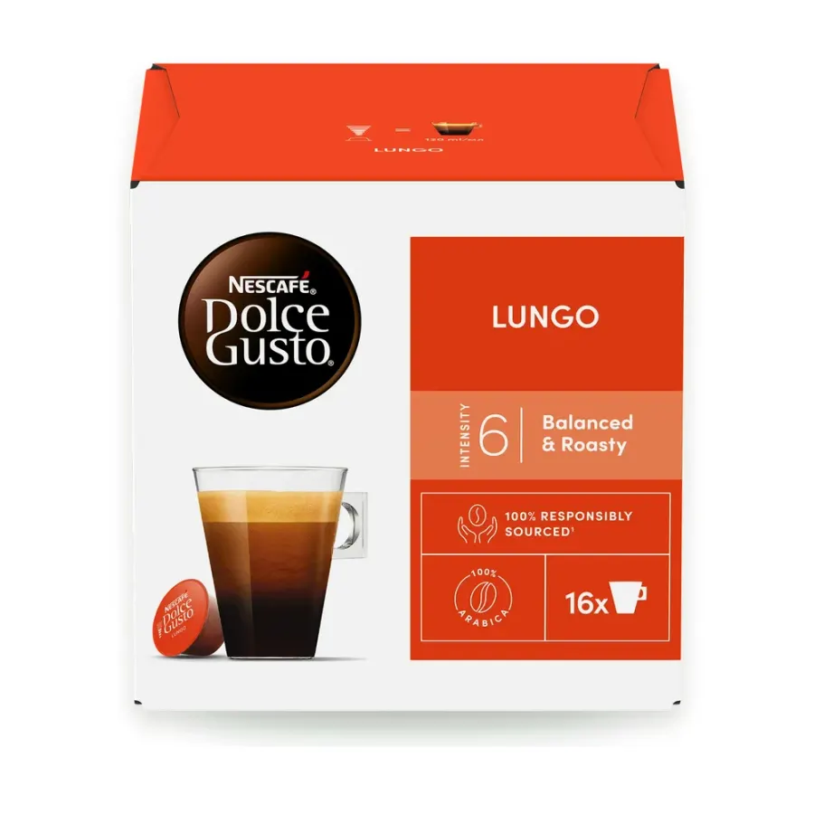 Lungo kávové kapsle 16 ks