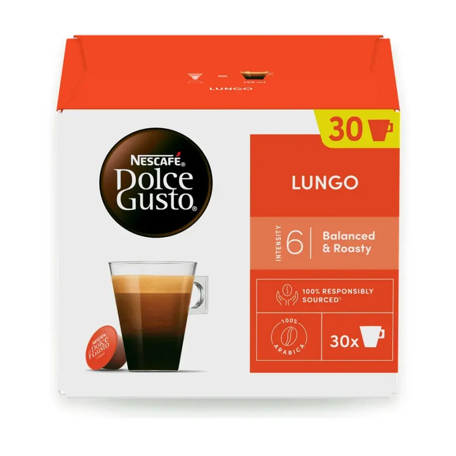 Lungo kávové kapsle 30 ks