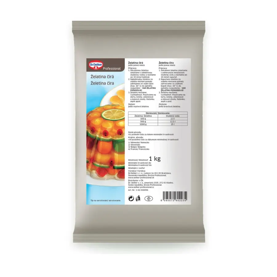 Želatina čirá 1 kg