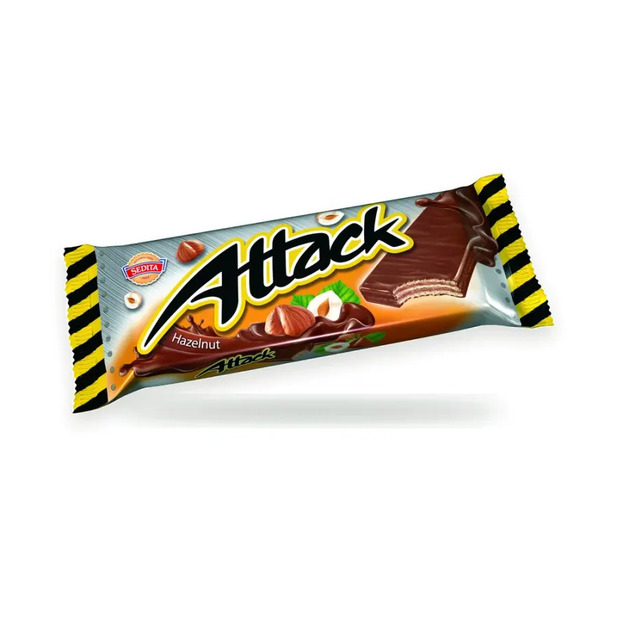 Attack oplatka lískový oříšek 30 g