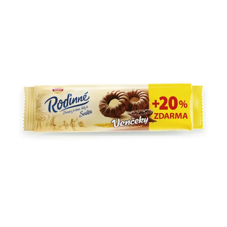 Rodinné věnečky kakaové 100 g
