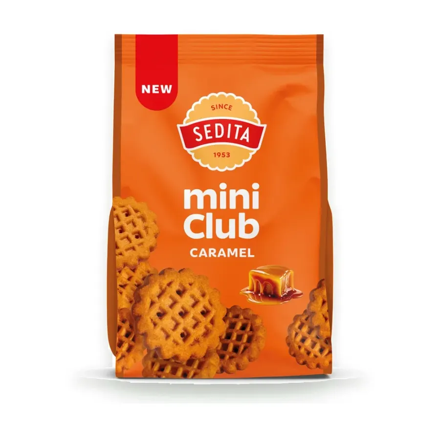 Mini Club karamelové sušenky 160 g