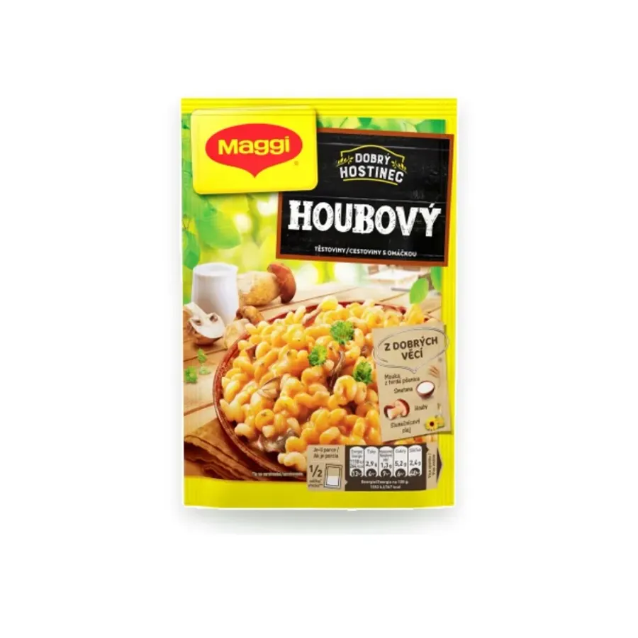 Dobrý Hostinec Houbový těstoviny s omáčkou 144 g