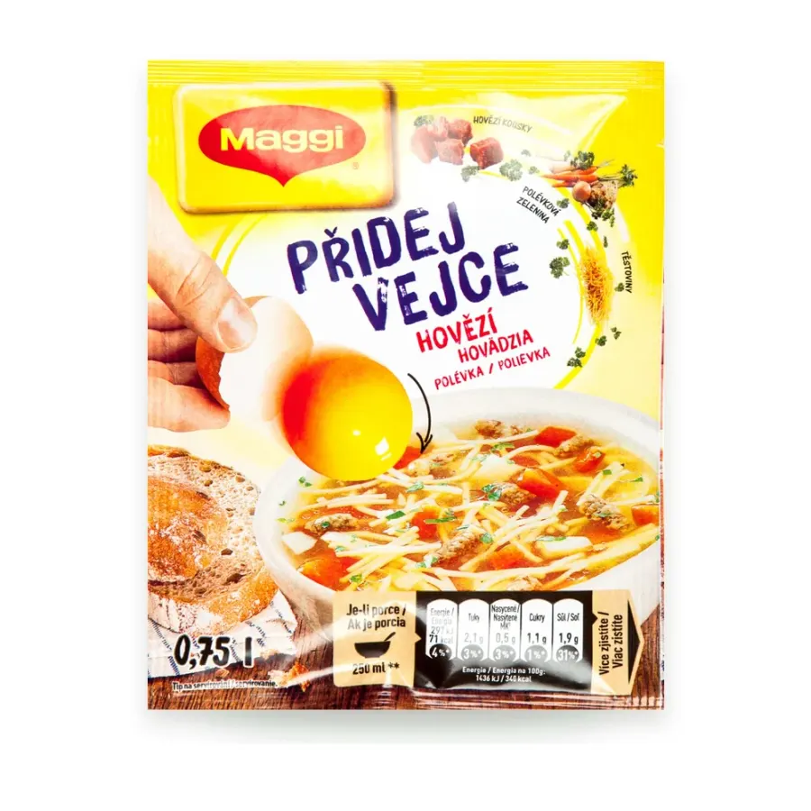 Přidej vejce polévka hovězí 44 g