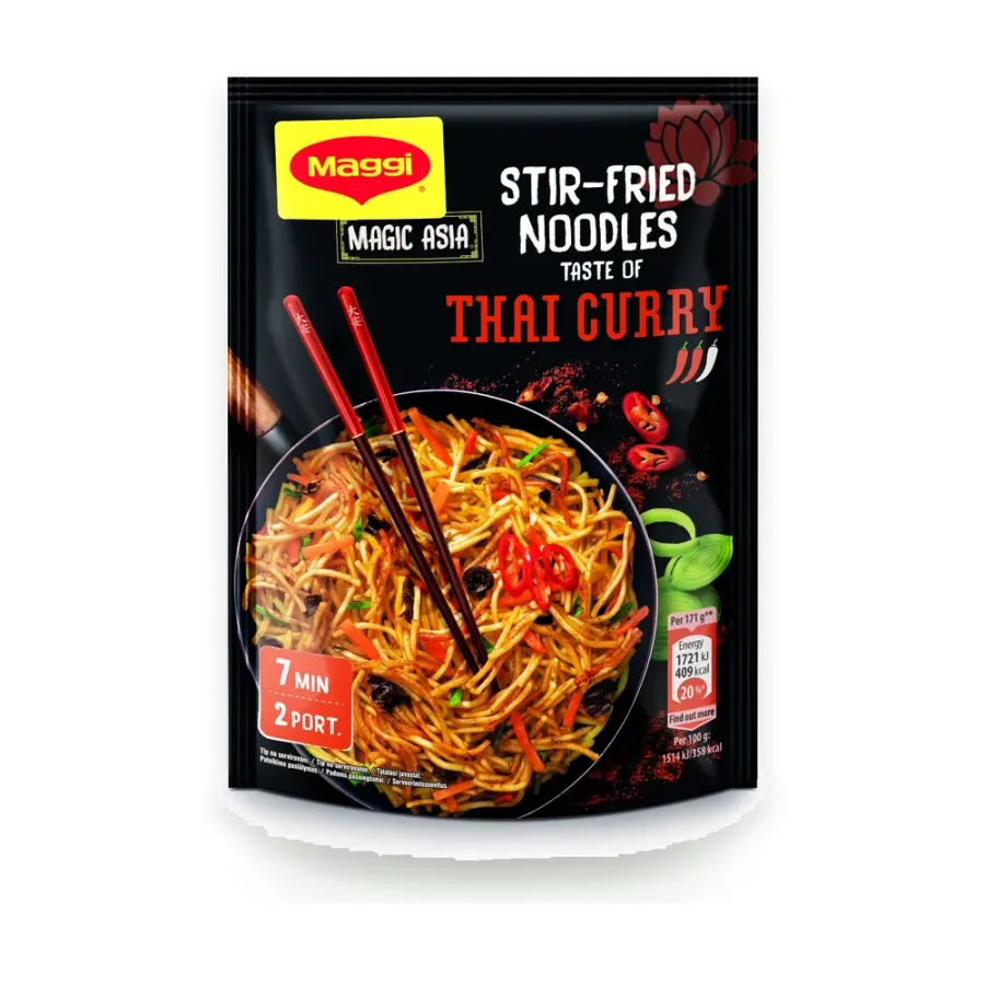 Asia Thai Curry smažené instantní nudle 128 g