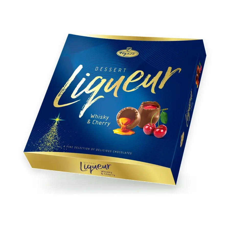 Whisky a Cherry likér v čokoládě 220 g