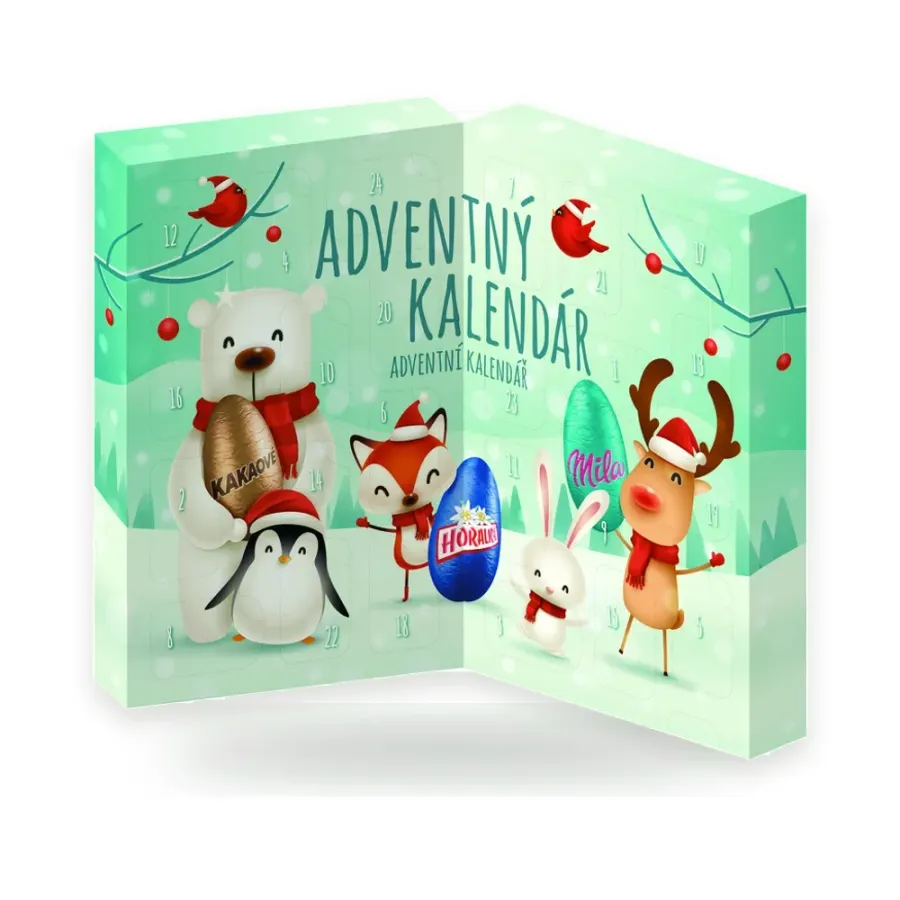 Adventní kalendář Mila, Horalky 218,4 g