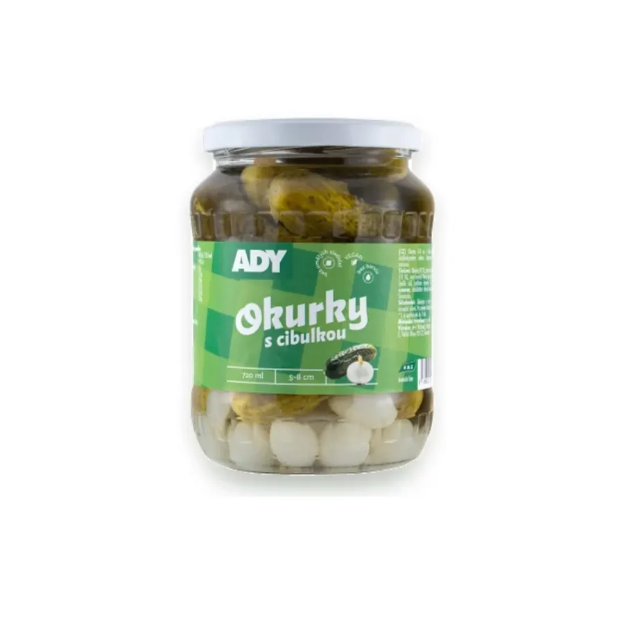 Okurky s cibulkou 4 x 660 g