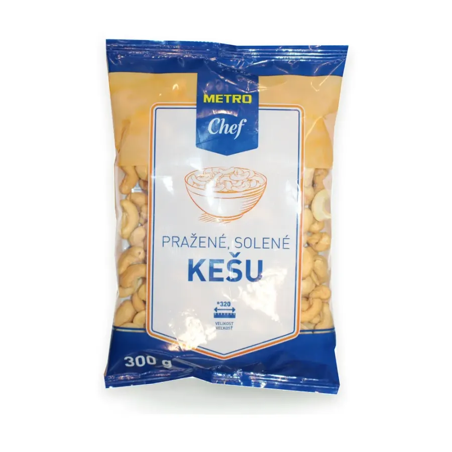 Kešu pražené solené 300 g