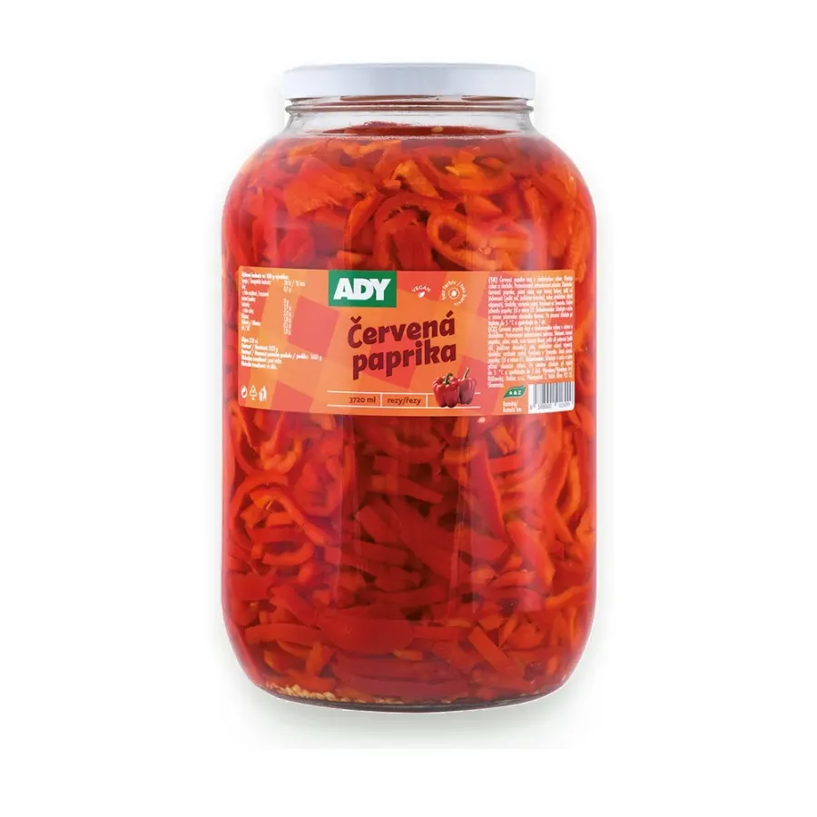 Paprika červená řezy 3,5 kg