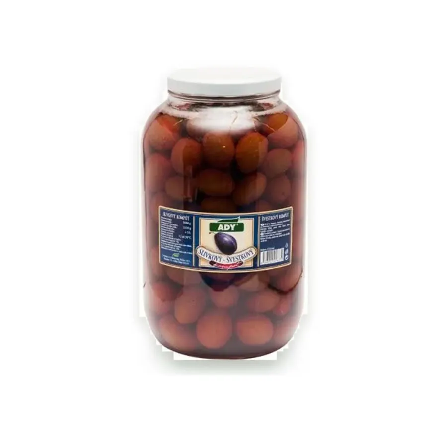 Švestky celé s peckou 3,6 kg