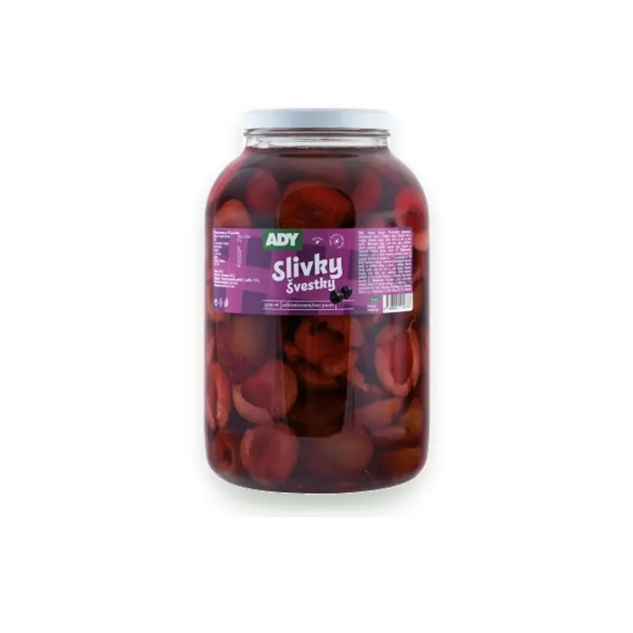 Švestky bez pecky 3600 g