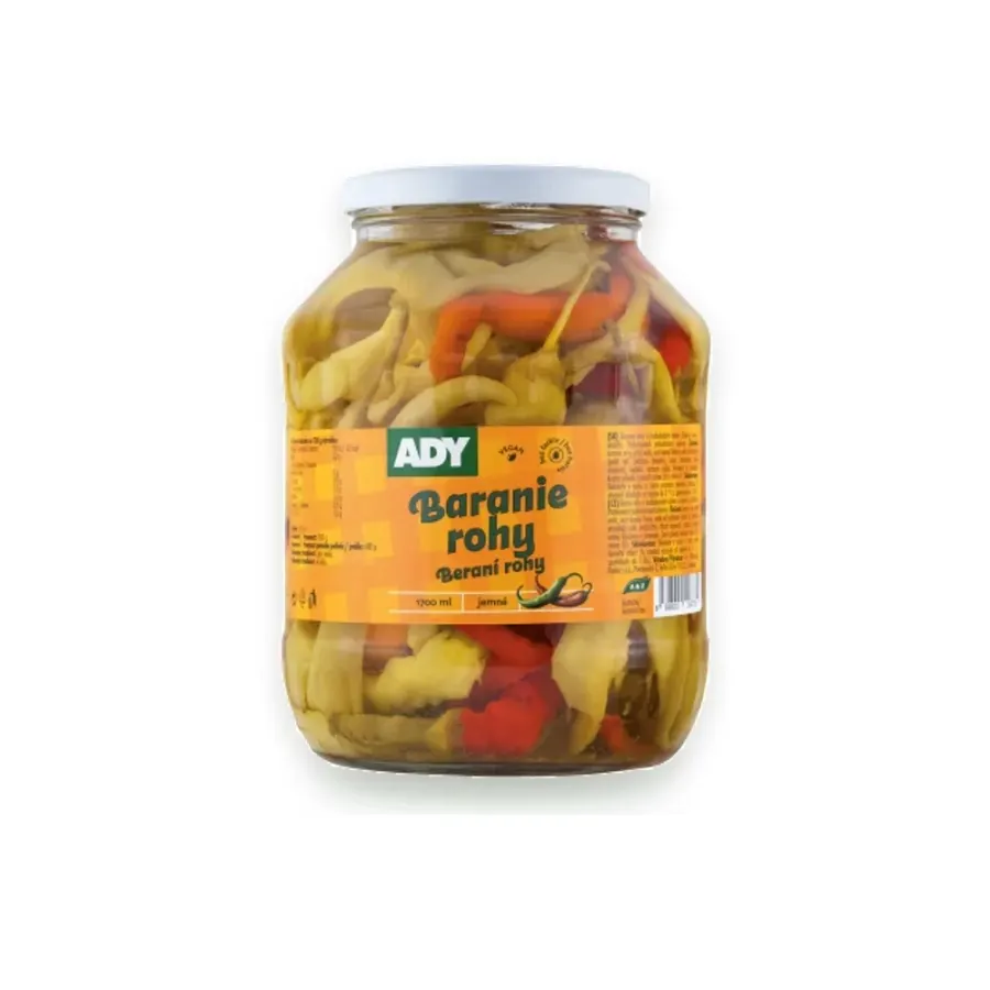 Feferony beraní rohy 1,5 kg