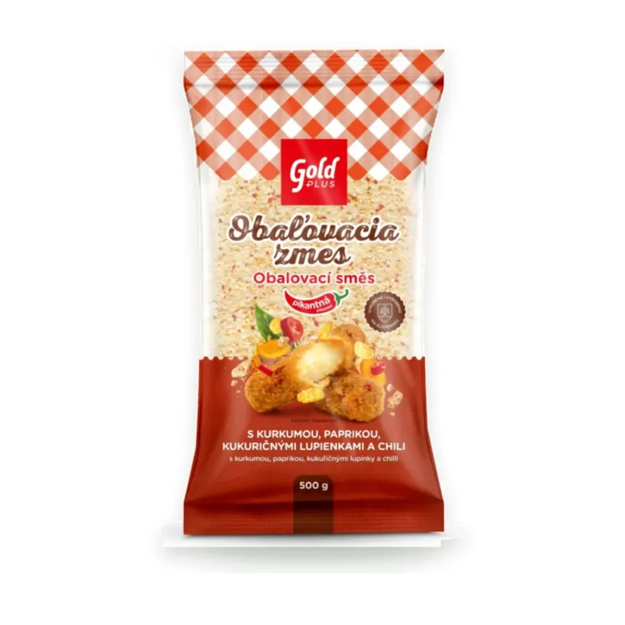 Obalovací směs s kurkumou, paprikou, cornflakes a chili 500 g