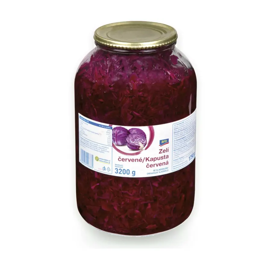 Zelí červené 3200 g