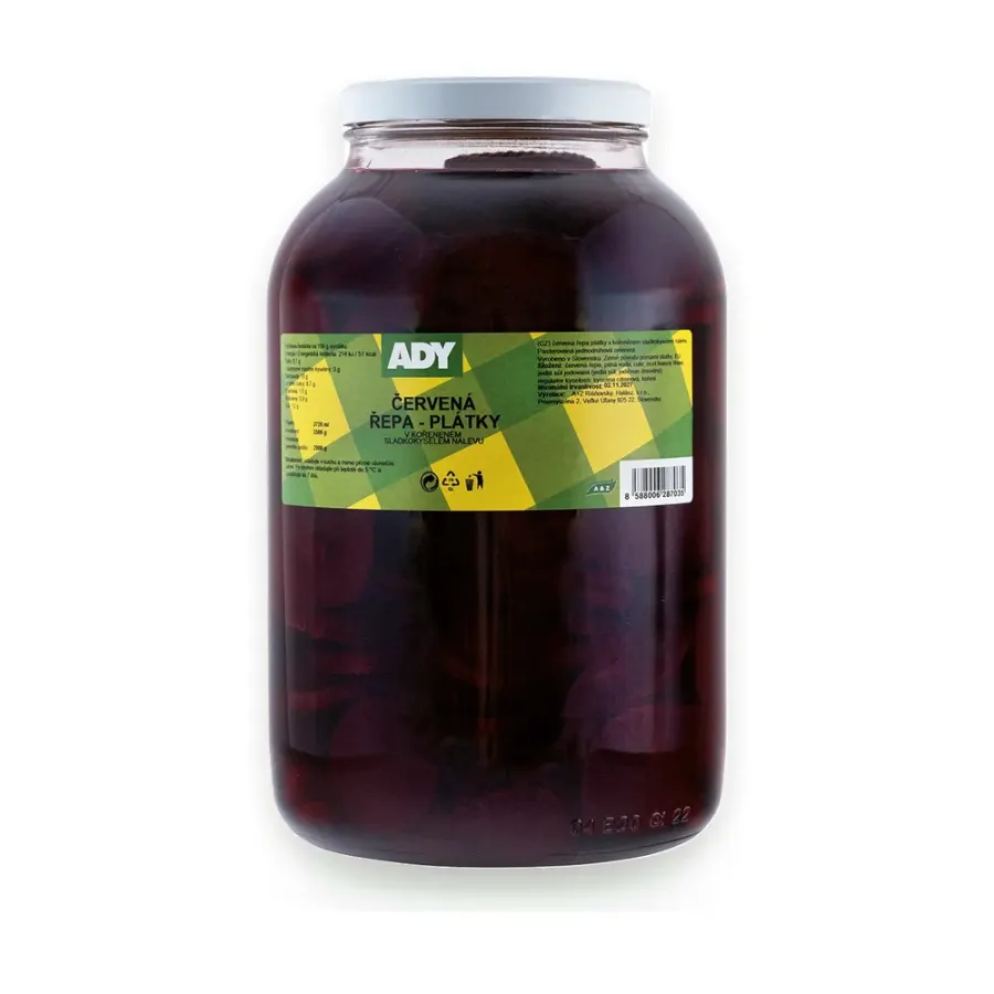 Řepa červená plátky 3,5 kg