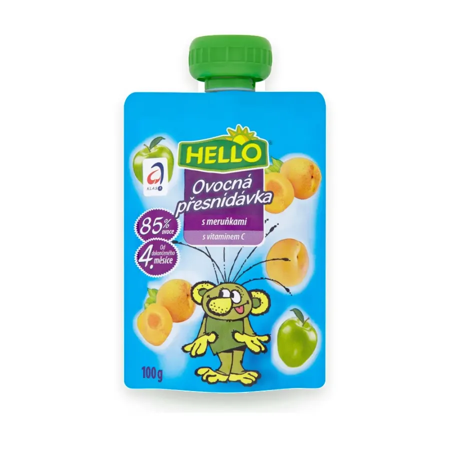 Ovocná kapsička meruňka 100 g