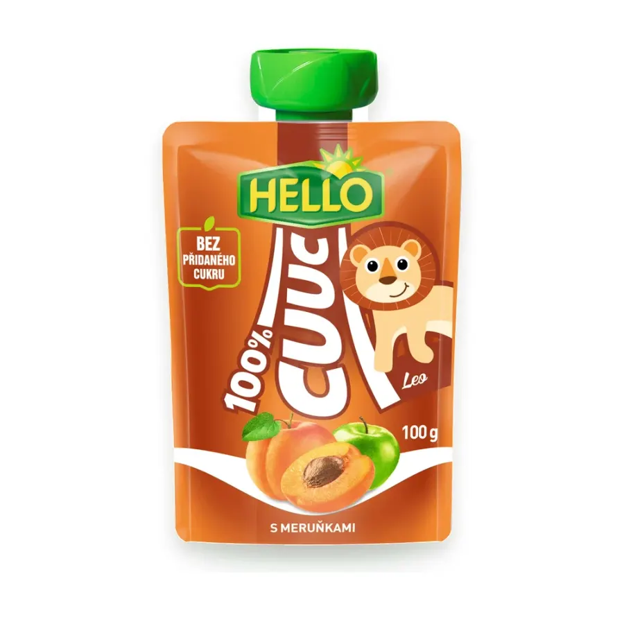 Cuuc meruňka 100 % příkrm 12 x 100 g