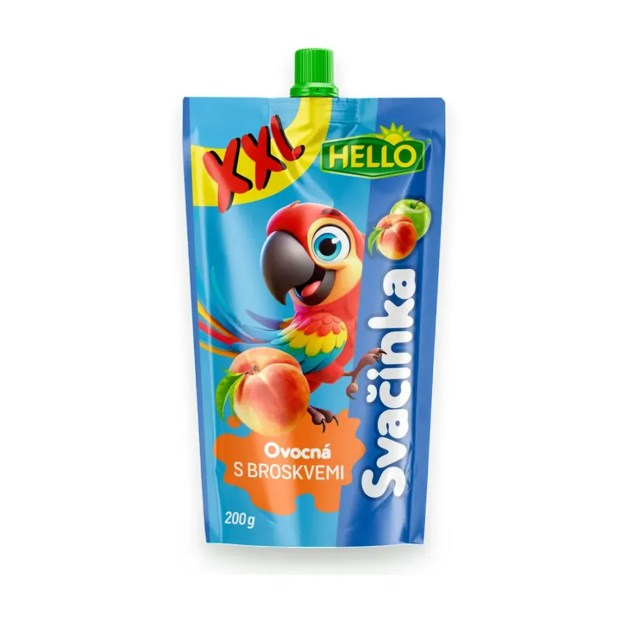 XXL přesnídávka ovocná broskev 200 g
