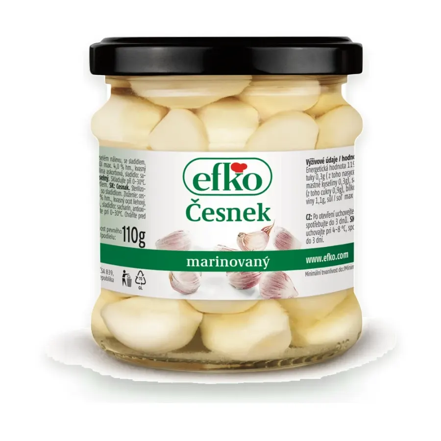 efko Česnek marinovaný 210 ml