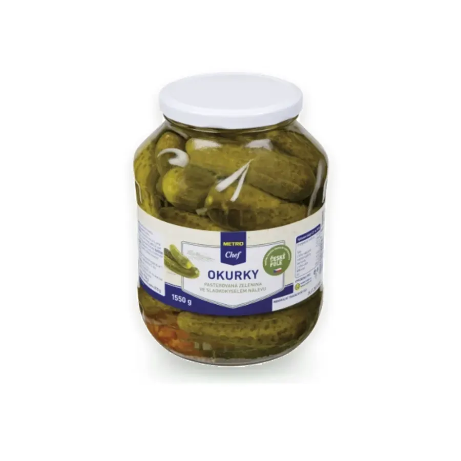 České okurky 6–9 cm 1,55 kg