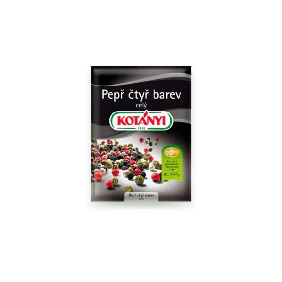 Pepř čtyřbarevný 5 x 16 g