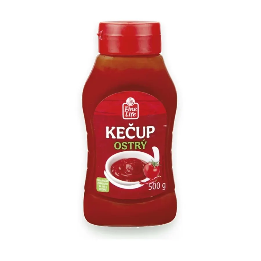 Kečup ostrý 500 g