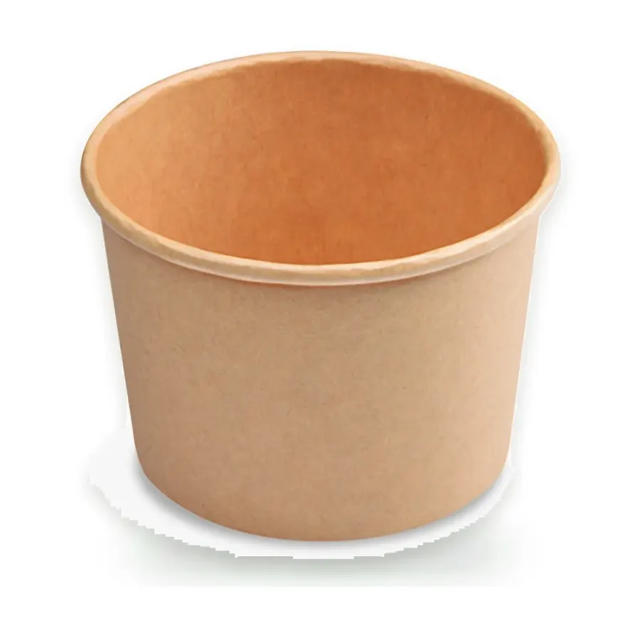 Papírová miska Kraft 500 ml, 115 mm, 50 ks