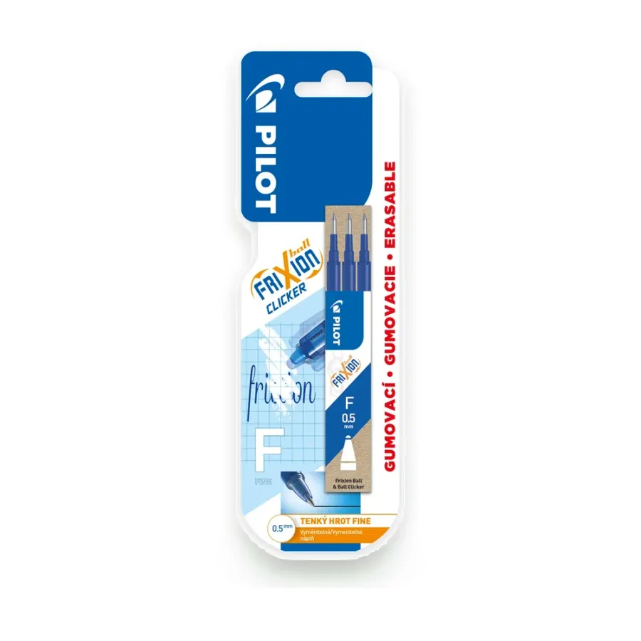 Frixion náplň 0,5 mm modrá 3 ks