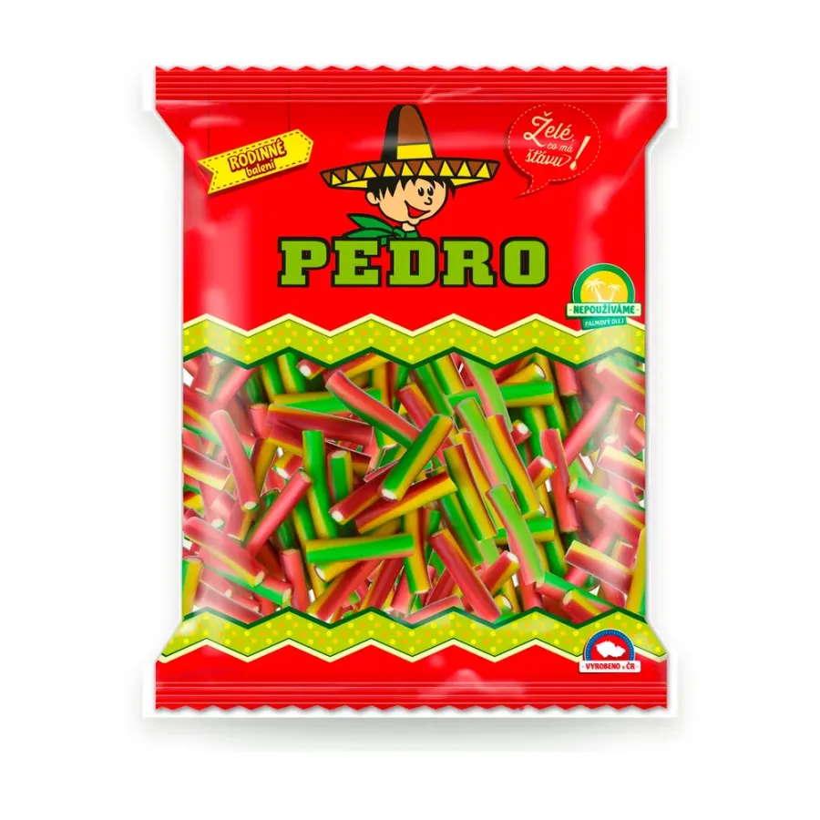 Pendreky želé mini duhové 1 kg