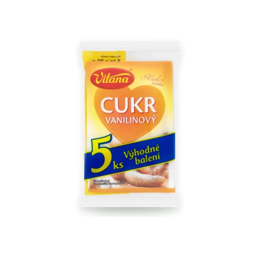 Vanilínový cukr 5 x 20 g