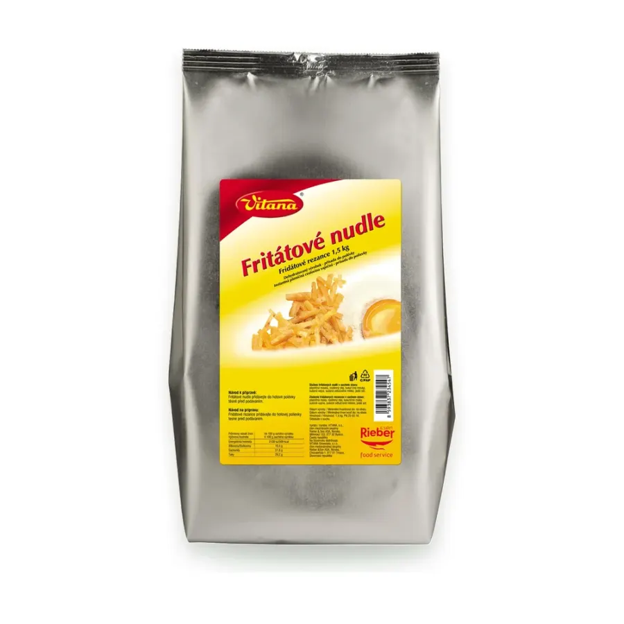 Fritátové nudle 1,5 kg