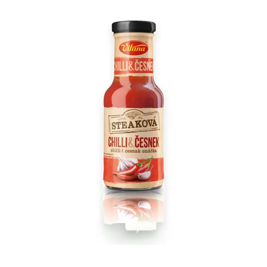 Steak omáčka chilli a česnek 250 ml