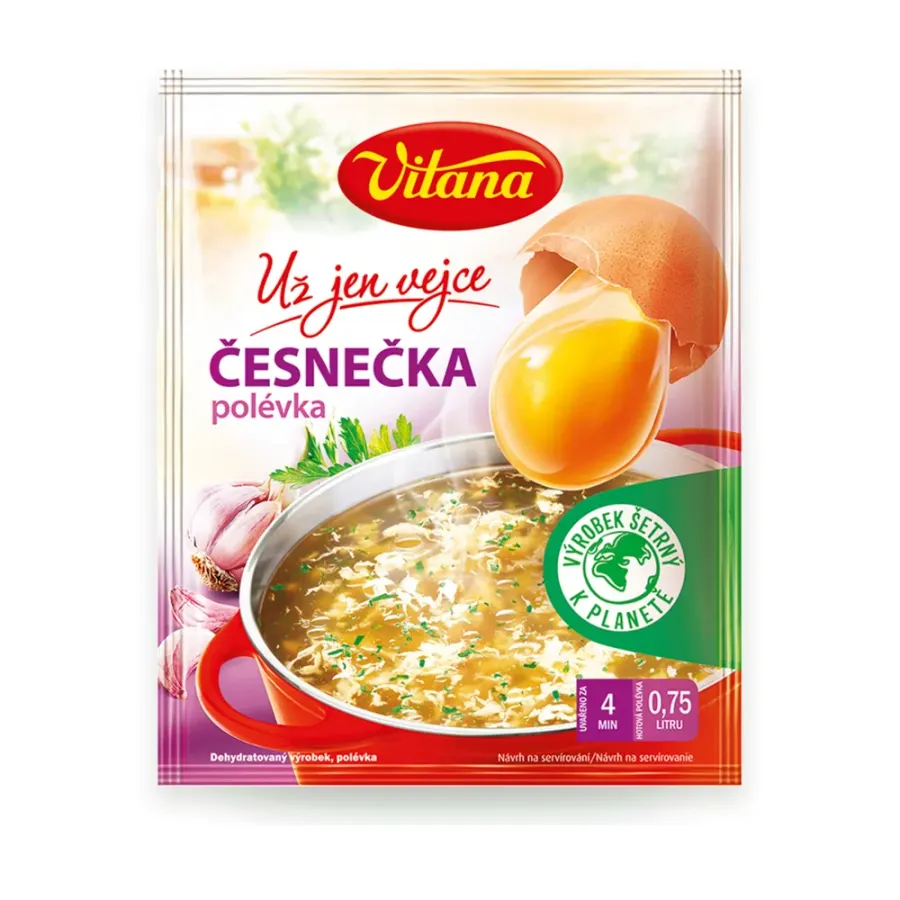 Už jen vejce polévka česneková 22 g