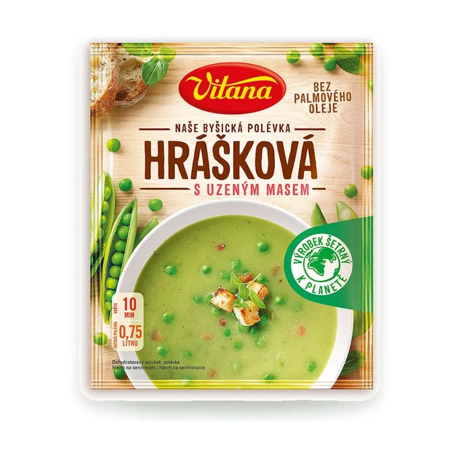 Poctivá polévka hrášková s uzeným masem 61 g