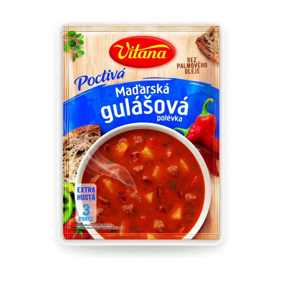 Poctivá polévka maďarská gulášová 120 g