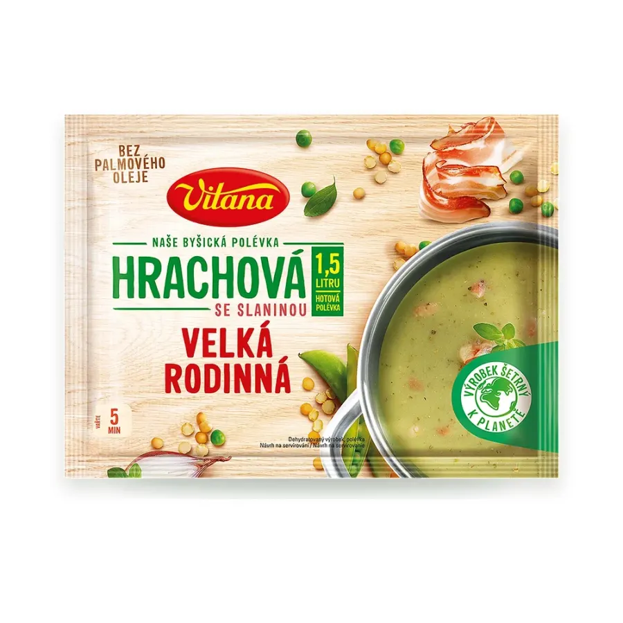 Velká rodinná hrachová 6 porcí 150 g