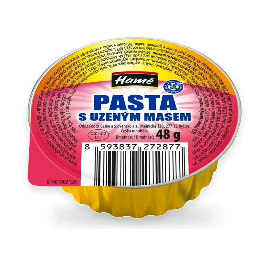 Pasta s uzeným masem 48 g