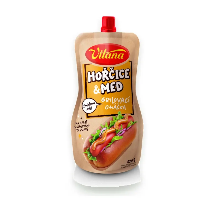Omáčka hořčice med 220 g