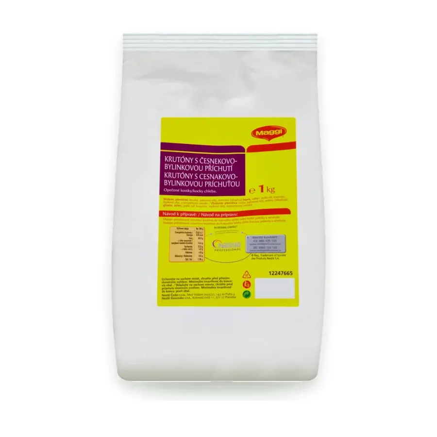 Krutóny s česnekovo-bylinkovou příchutí 1 kg