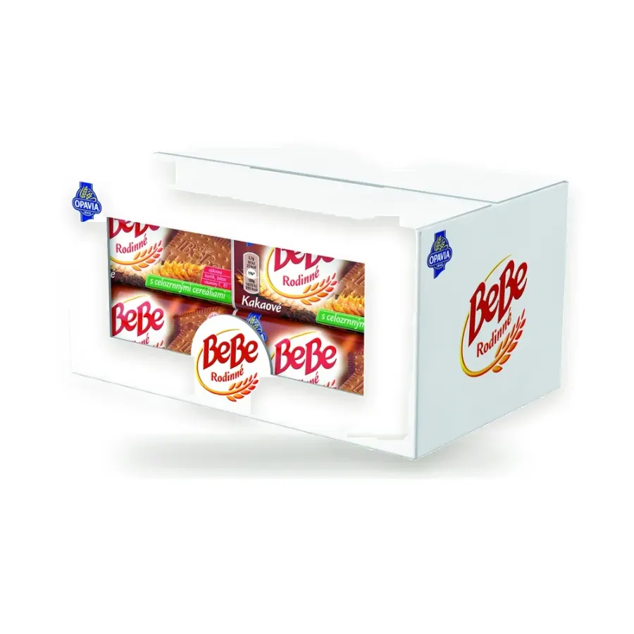 BeBe sušenky rodinné kakaové 130 g