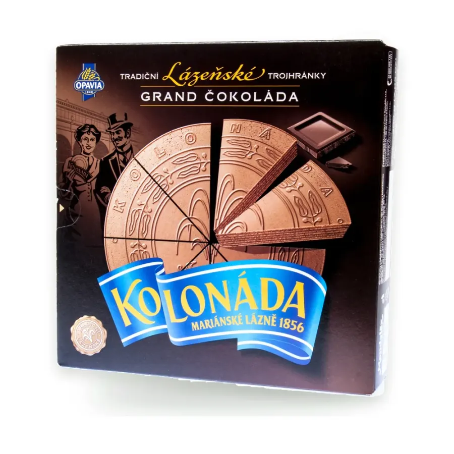 Tradiční lázeňské trojhránky Grand čokoláda 200 g