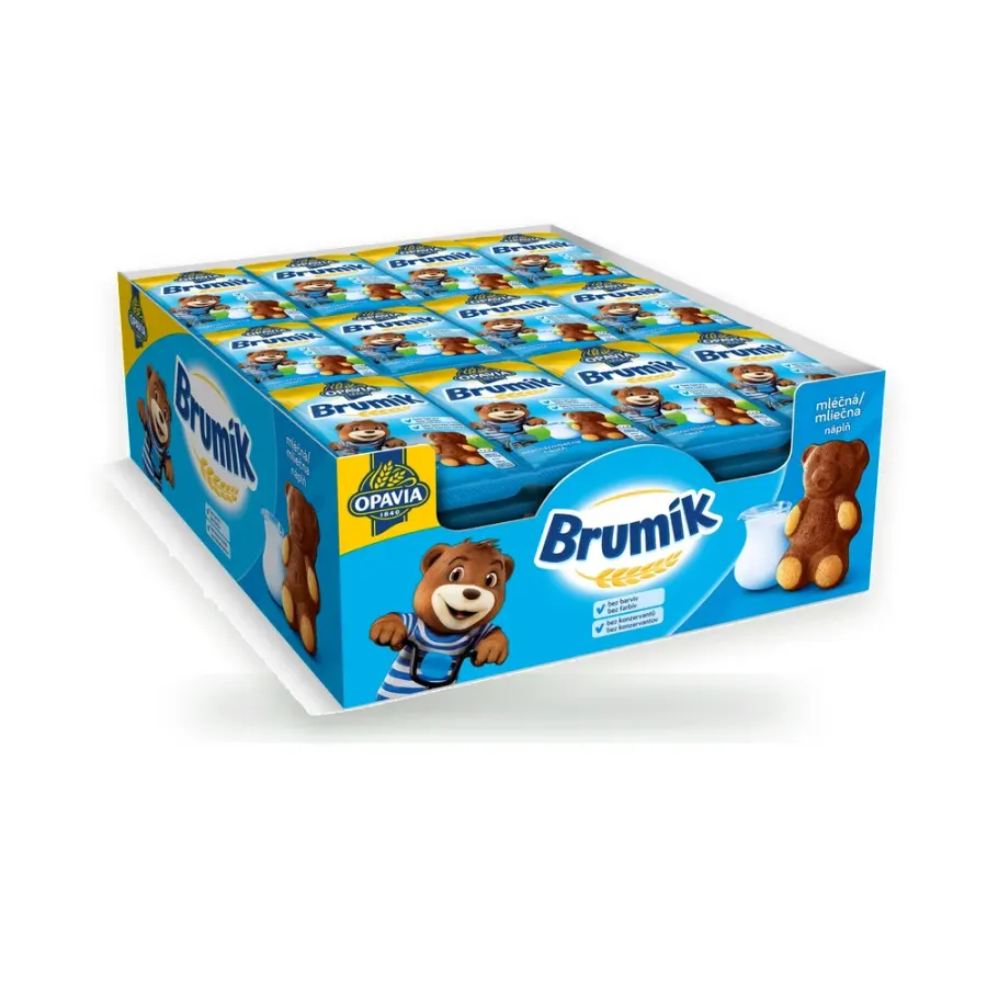Brumík s mléčnou náplní 30 g