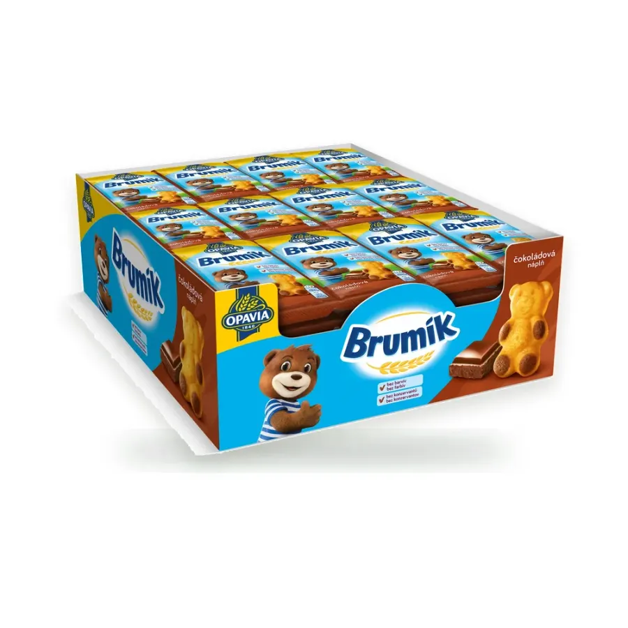 Brumík s čokoládovou náplní 30 g